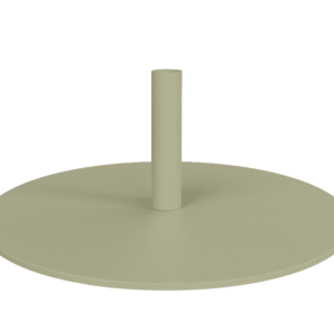 Pied base vert sauge sablé mat pour lampadaire sans fil PARANOCTA