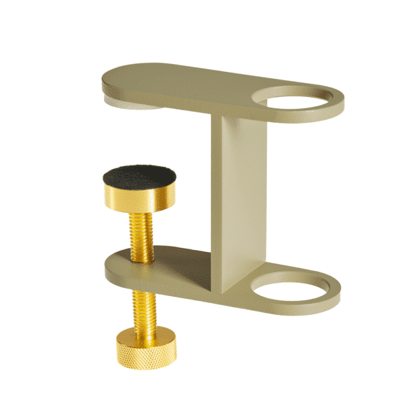 Pince de table vert sauge pour lampadaire paranocta design 2024 carré