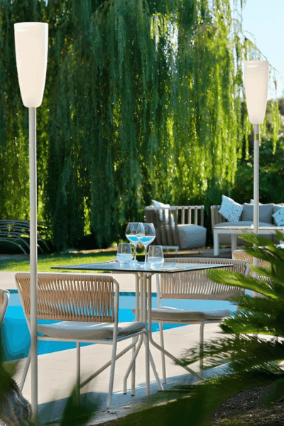 Lampadaires sans fil Paranocta pour terrasse au bord de l'eau Lampadaires sans fil Paranocta pour terrasse au bord de l'eau