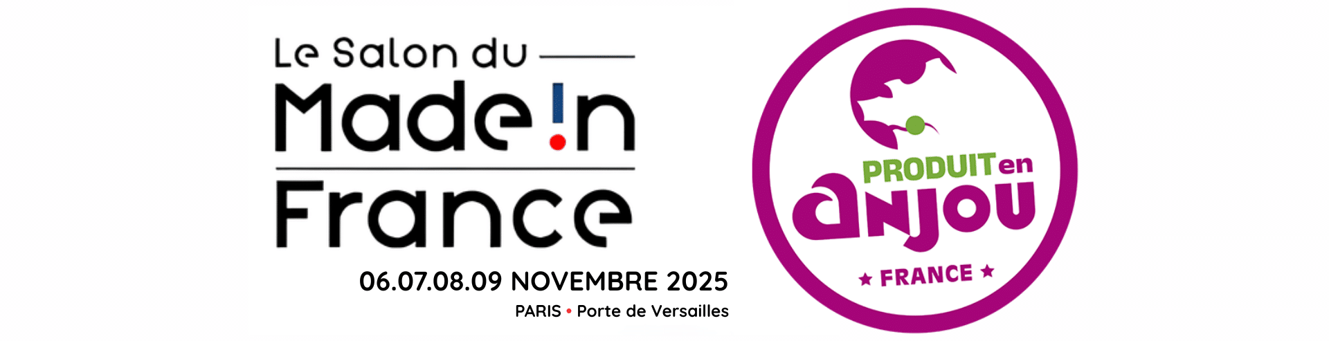 PARANOCTA labelisé PRODUIT EN ANJOU au salon du MADE IN FRANCE !